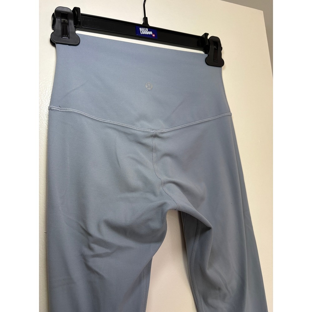 Lululemon Align Pant II 4 Blue Cast 25" High Rise Nulu Yoga Leggings LW5BEGS - Picture 4 of 7